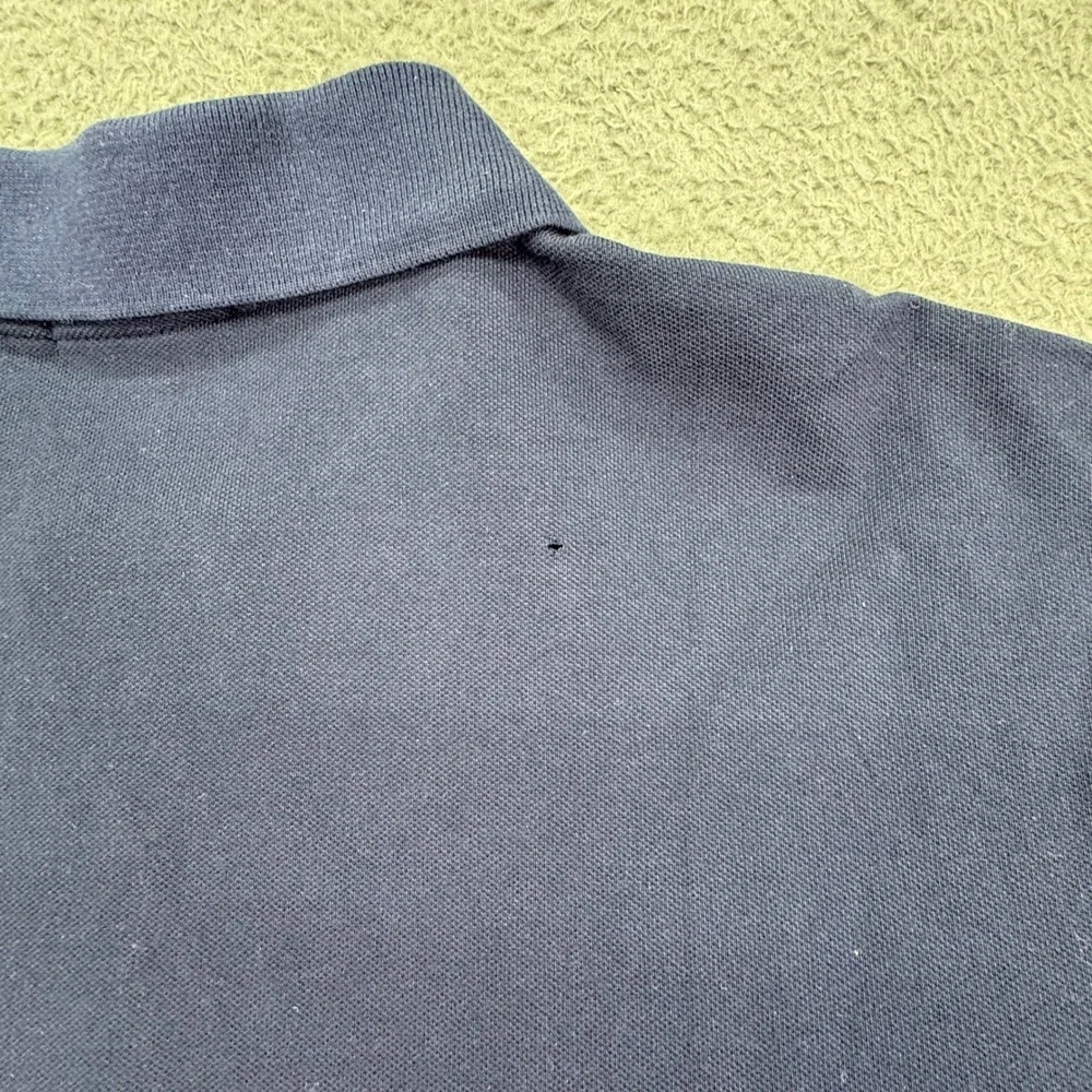 Polo Ralph Lauren Polo Mens XXL Navy Blue Custom Slim Fit Short Sleeve Pony Logo